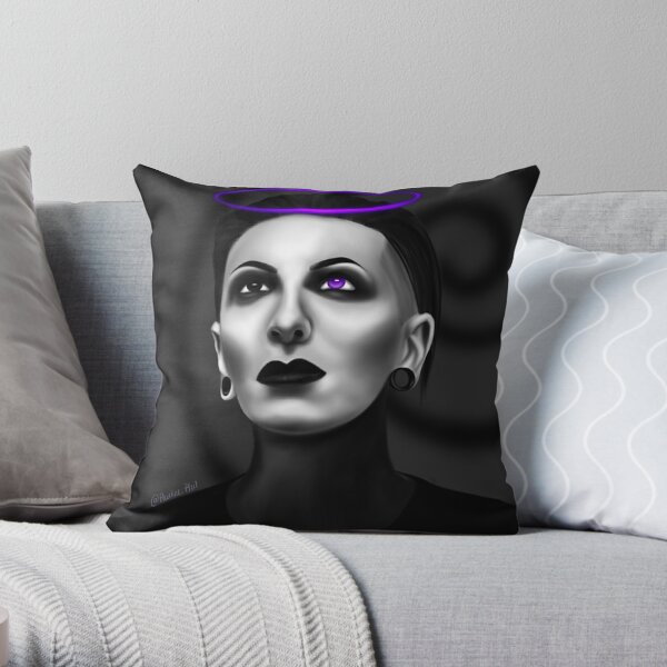 Chris motionless (motionless in white) design Throw Pillow RB0809 product Offical motionless in white Merch