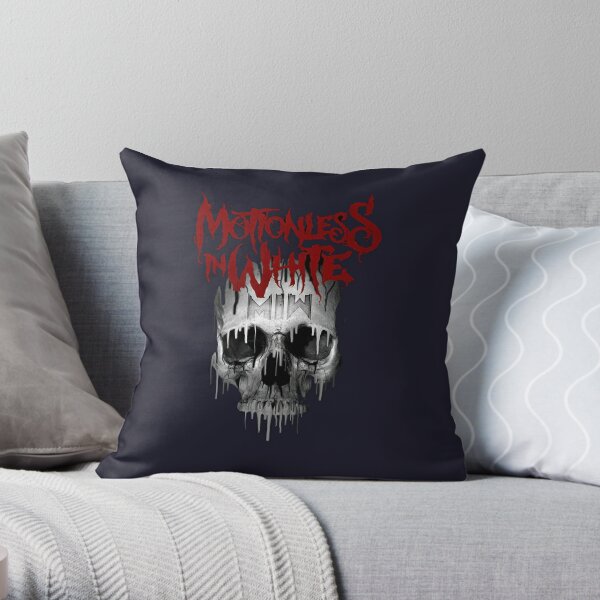 Motionless in white logo Throw Pillow RB0809 product Offical motionless in white Merch