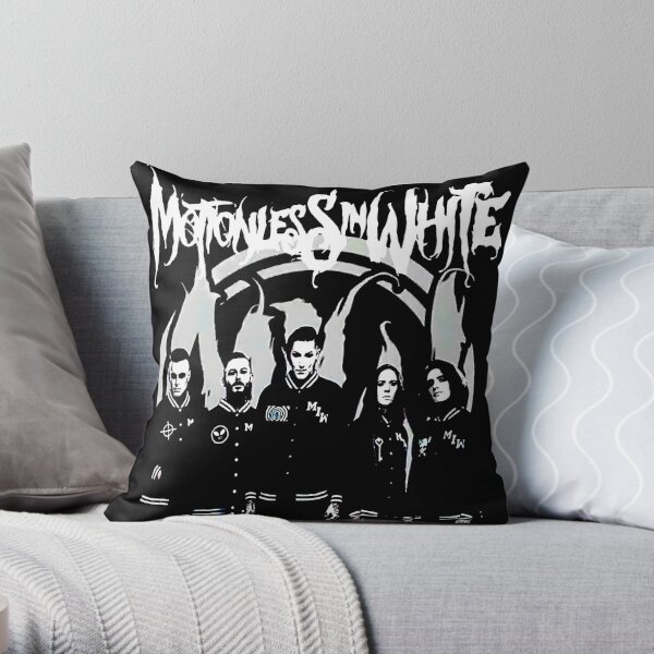 motionless in white Throw Pillow RB0809 product Offical motionless in white Merch
