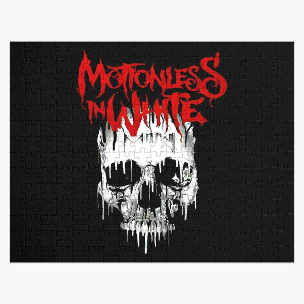 Skull MIW ..Motionless White ===Trending 1 Motionless in white Classic T-Shirt Jigsaw Puzzle RB0809 product Offical motionless in white Merch